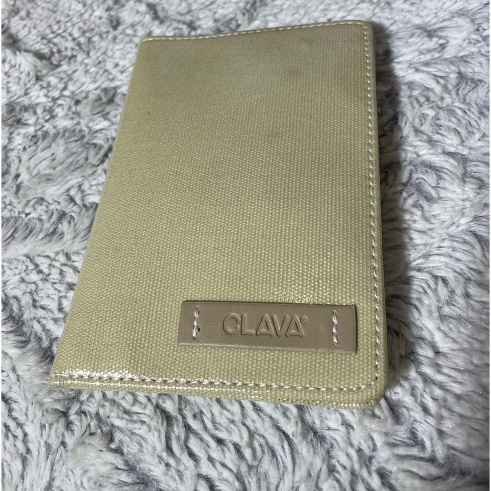 CLAVA passport/credit card open wallet